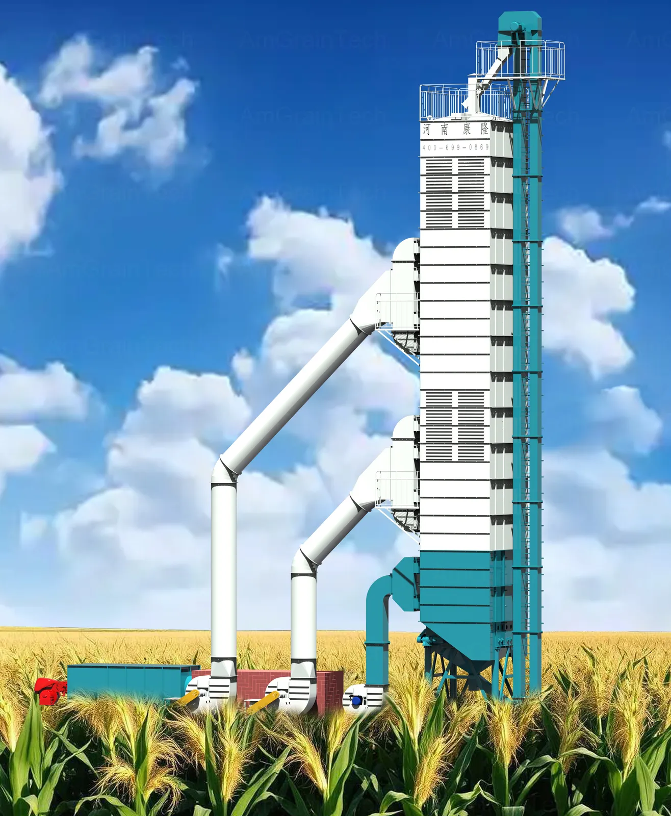 Grain Dryer Tower