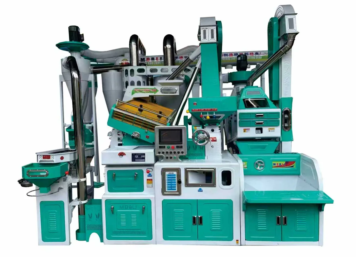 Premium configuration of the combo rice mill